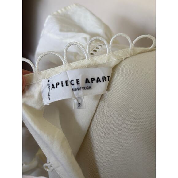 APIECE APART RUFFLE BLOUSE - Picture 5 of 5